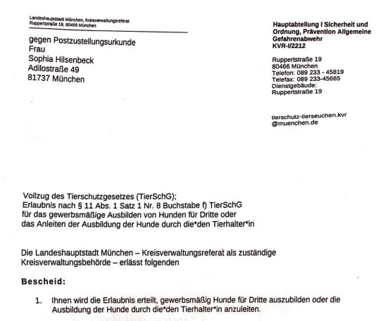 Formular zur Antragstellung bei der Agentur für Arbeit, mit Unterschriften und Adressdaten.